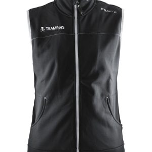 Women's Rivs Leisure Vest - BLACK/PLATINUM