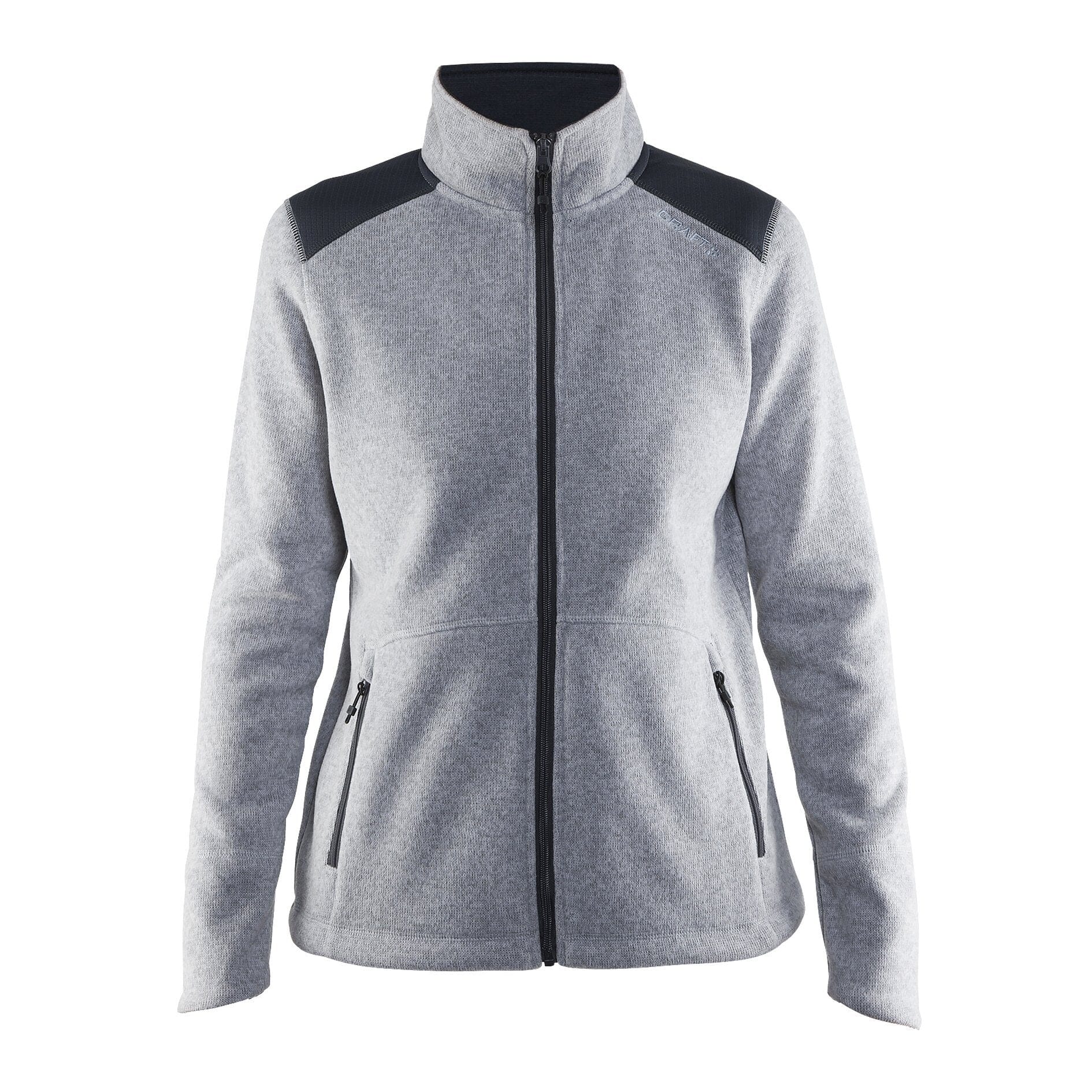 Women's Craft Noble Zip Fleece Jacket - GREY