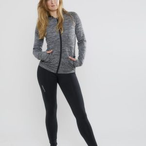 Women's Warm Training Tights - Black/Black