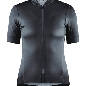 Women's Essence Cycling Jersey - ASPHALT