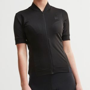 Women's Essence Cycling Jersey - Black