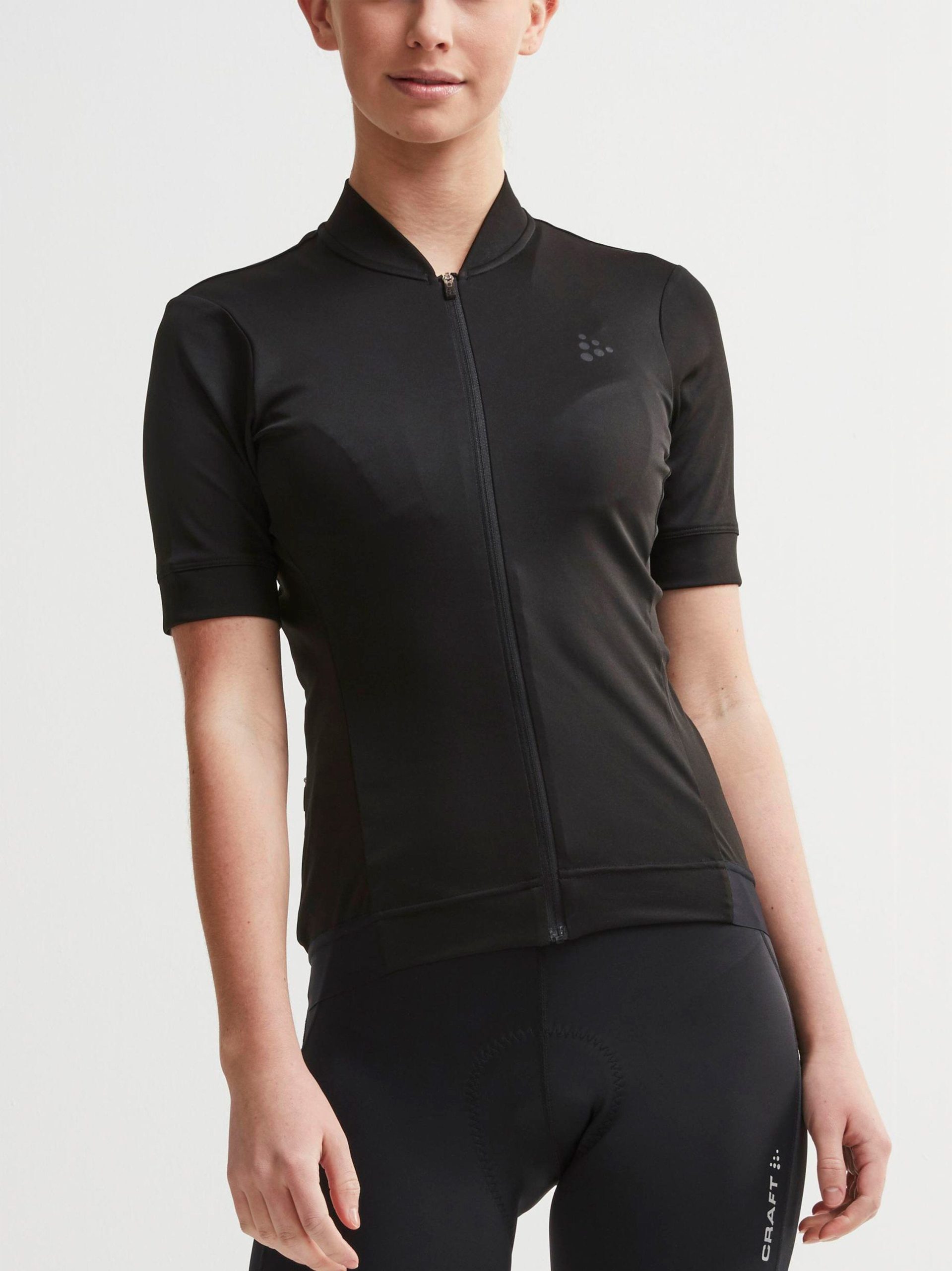 Women's Essence Cycling Jersey - Black