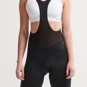 Women's Essence Cycling Bib Shorts - Black