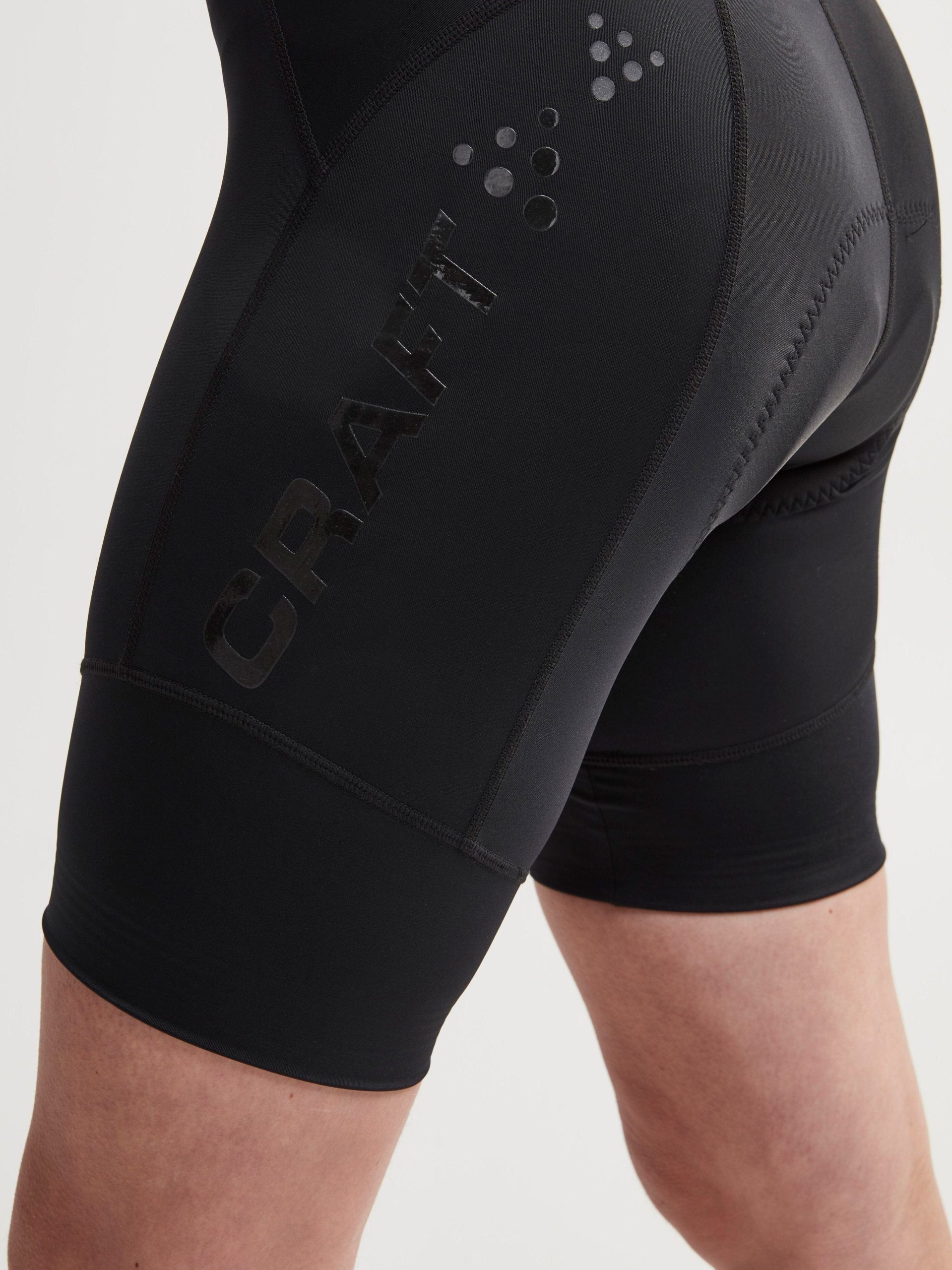 Women's Essence Cycling Bib Shorts - Black - Image 3