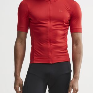 Men's Essense Cycling Jersey - BRIGHT RED