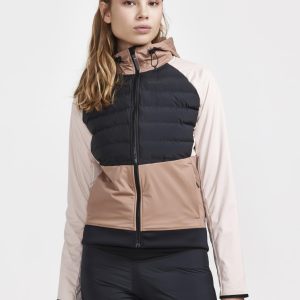 Women's Pursuit Thermal XC Jacket - BLACK-SEPIA