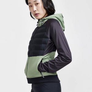 Women's Pursuit Thermal XC Jacket - BLACK-JADE