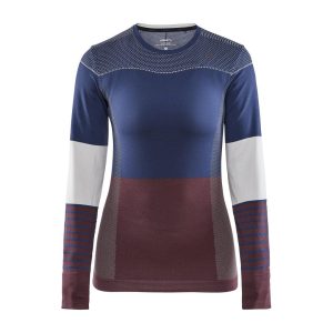 Women's Fuseknit Comfort Blocked Baselayer - BEAT/PEAK