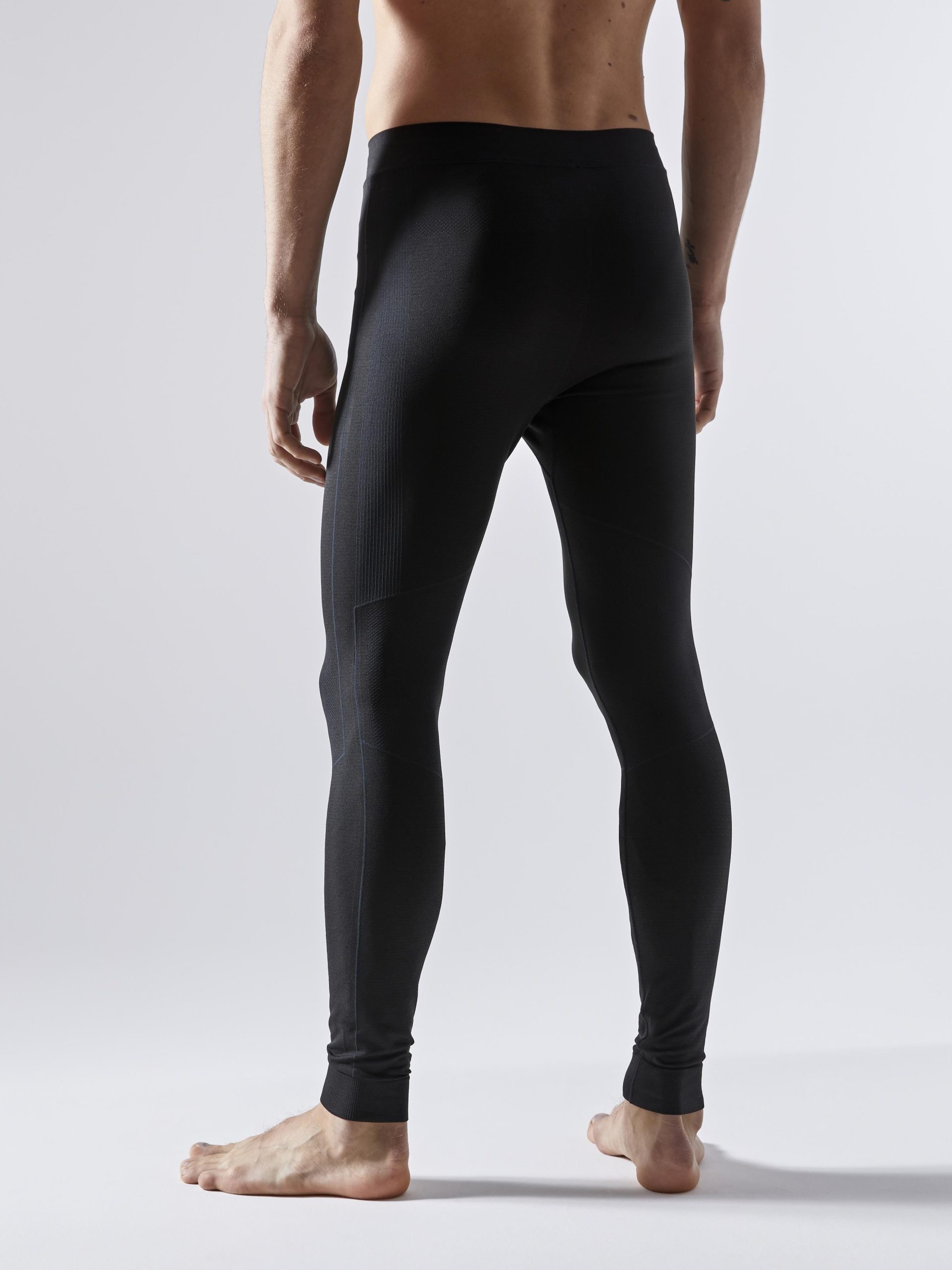 Men's Active Intensity Baselayer Pants - BLACK/ASPHALT - Image 2