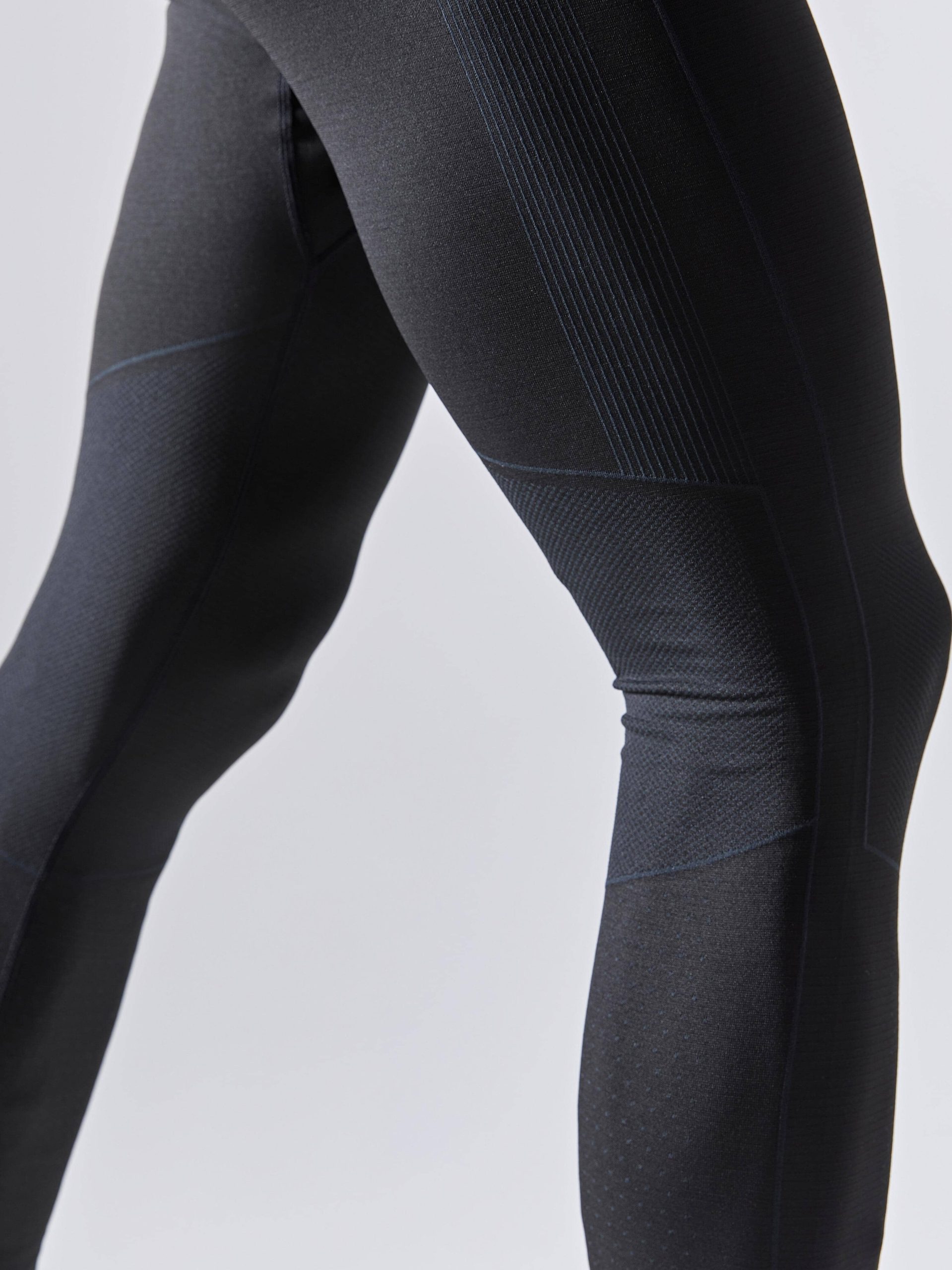 Men's Active Intensity Baselayer Pants - BLACK/ASPHALT - Image 3
