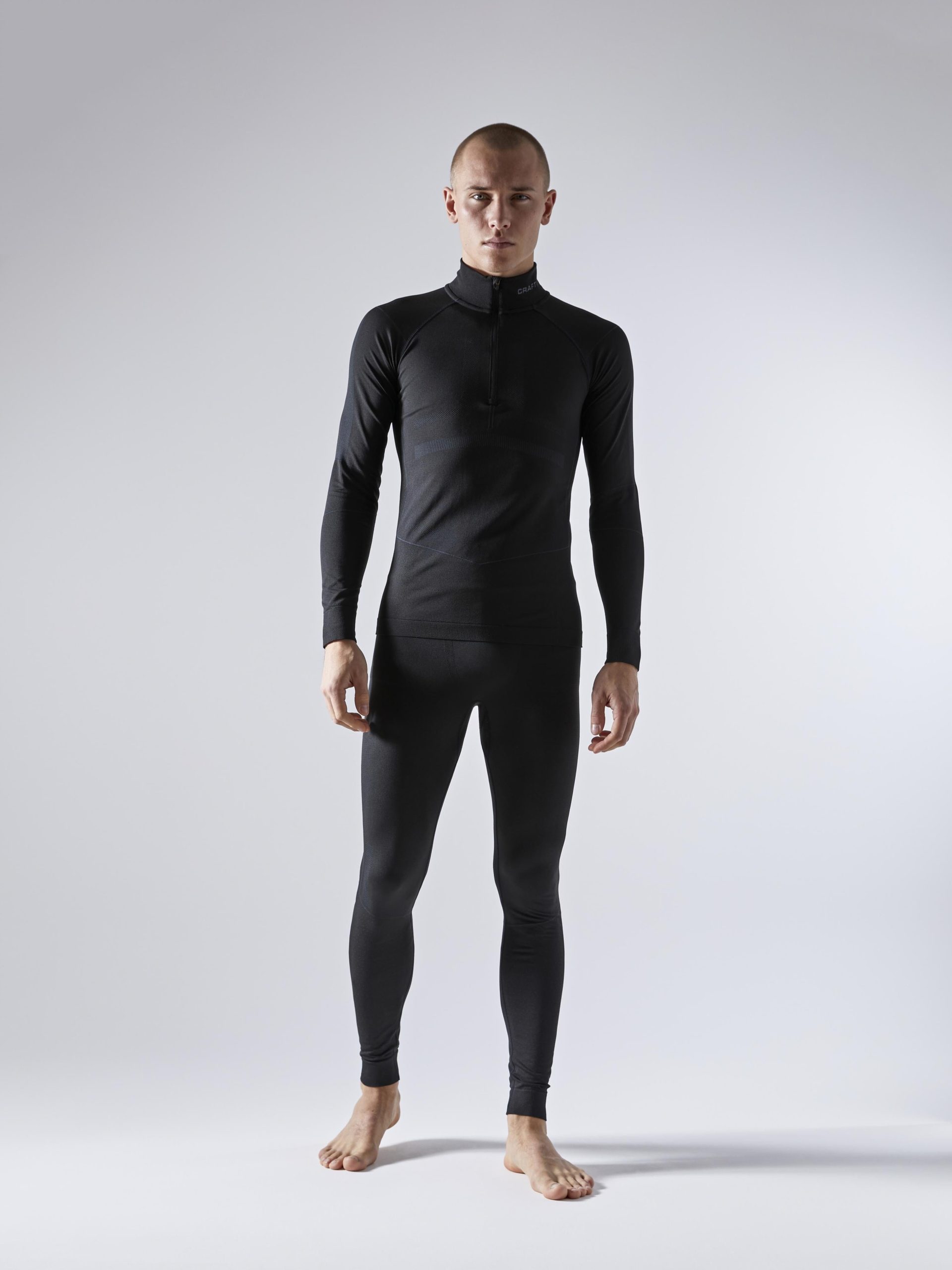 Men's Active Intensity Baselayer Pants - BLACK/ASPHALT - Image 5