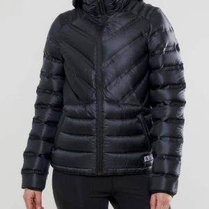 Women's Light Down Jacket - Black