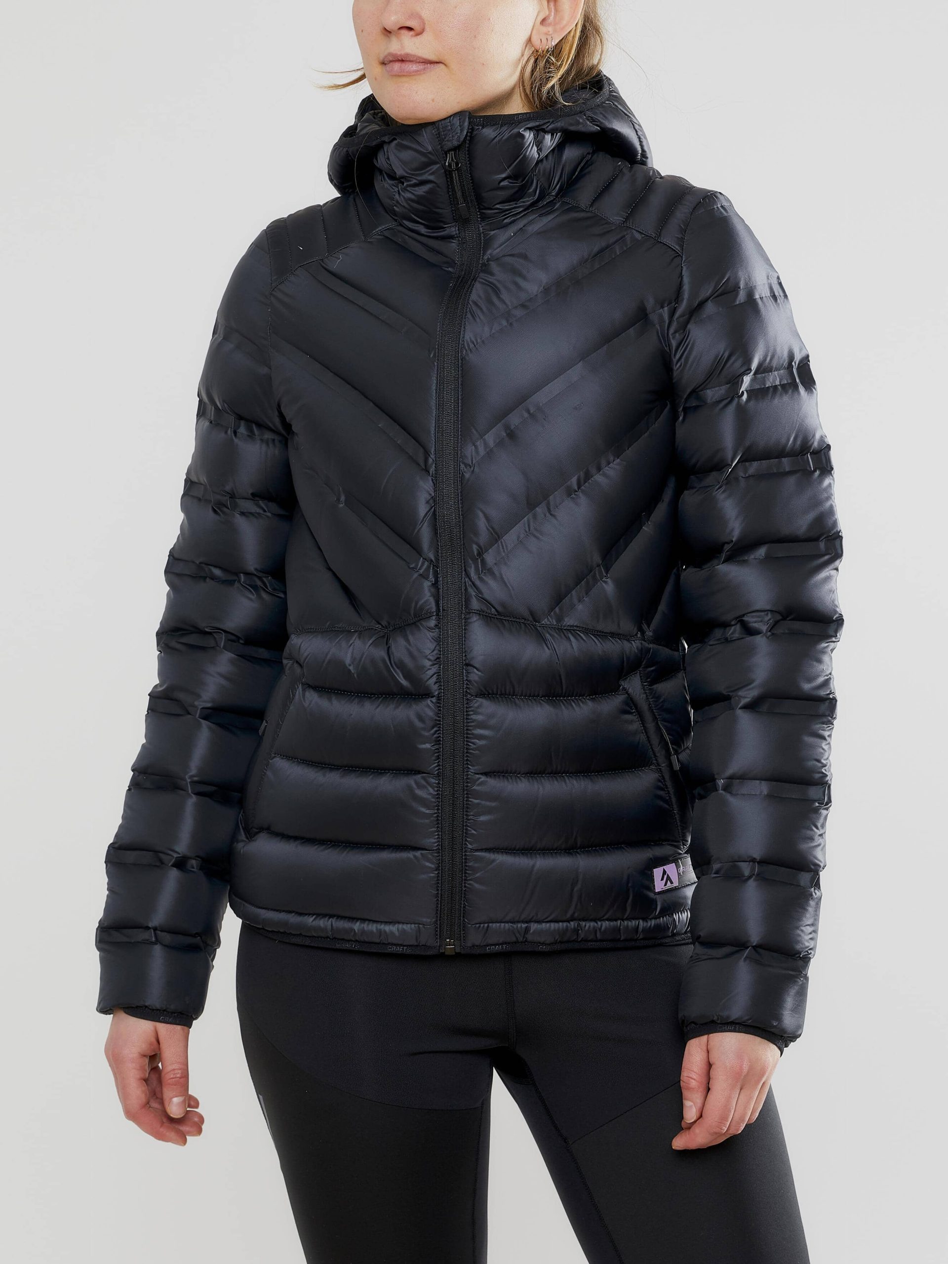 Women's Light Down Jacket - Black