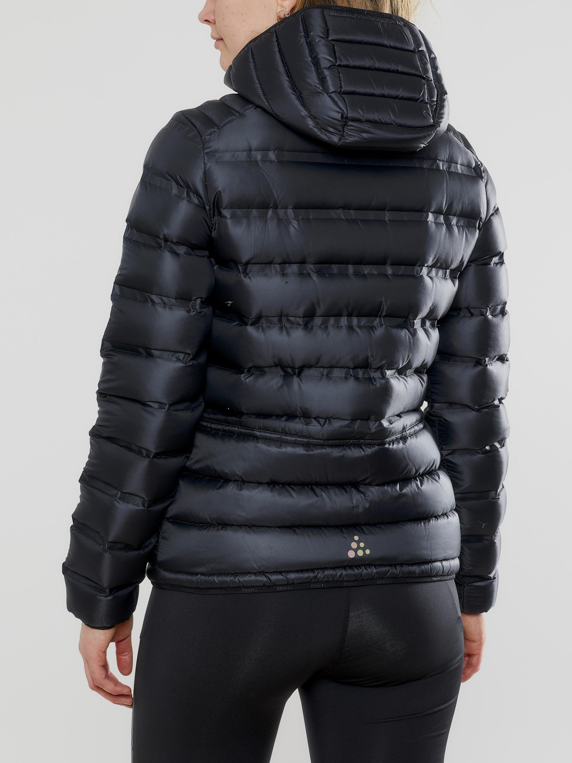Women's Light Down Jacket - Black - Image 2
