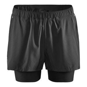 Men's ADV Essence 2-In-1 Stretch Shorts - Black