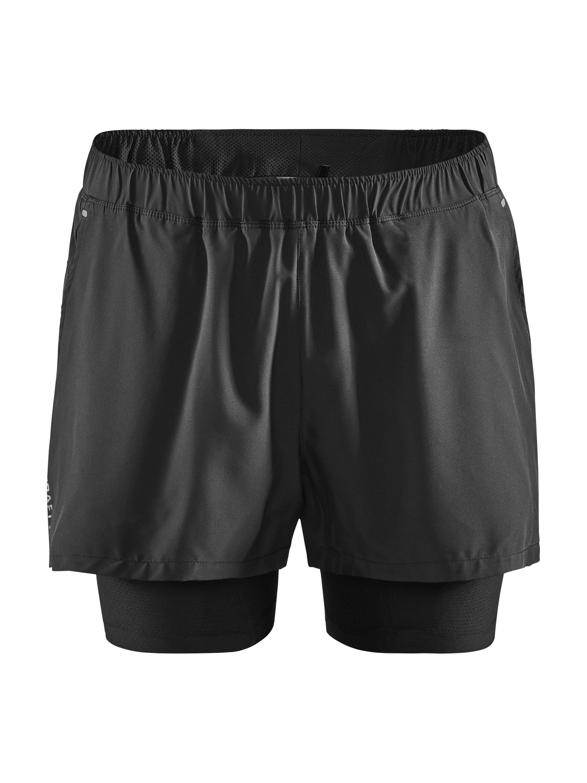 Men's ADV Essence 2-In-1 Stretch Shorts - Black