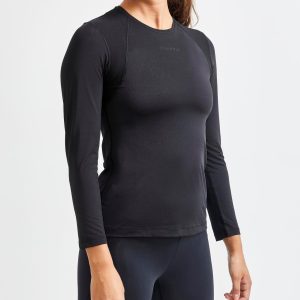 Women's ADV Essence Longsleeve Training Tee - Black