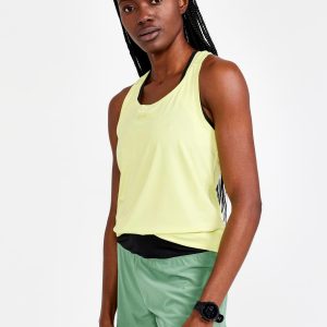 Women's ADV Essence Training Singlet - GIALLO