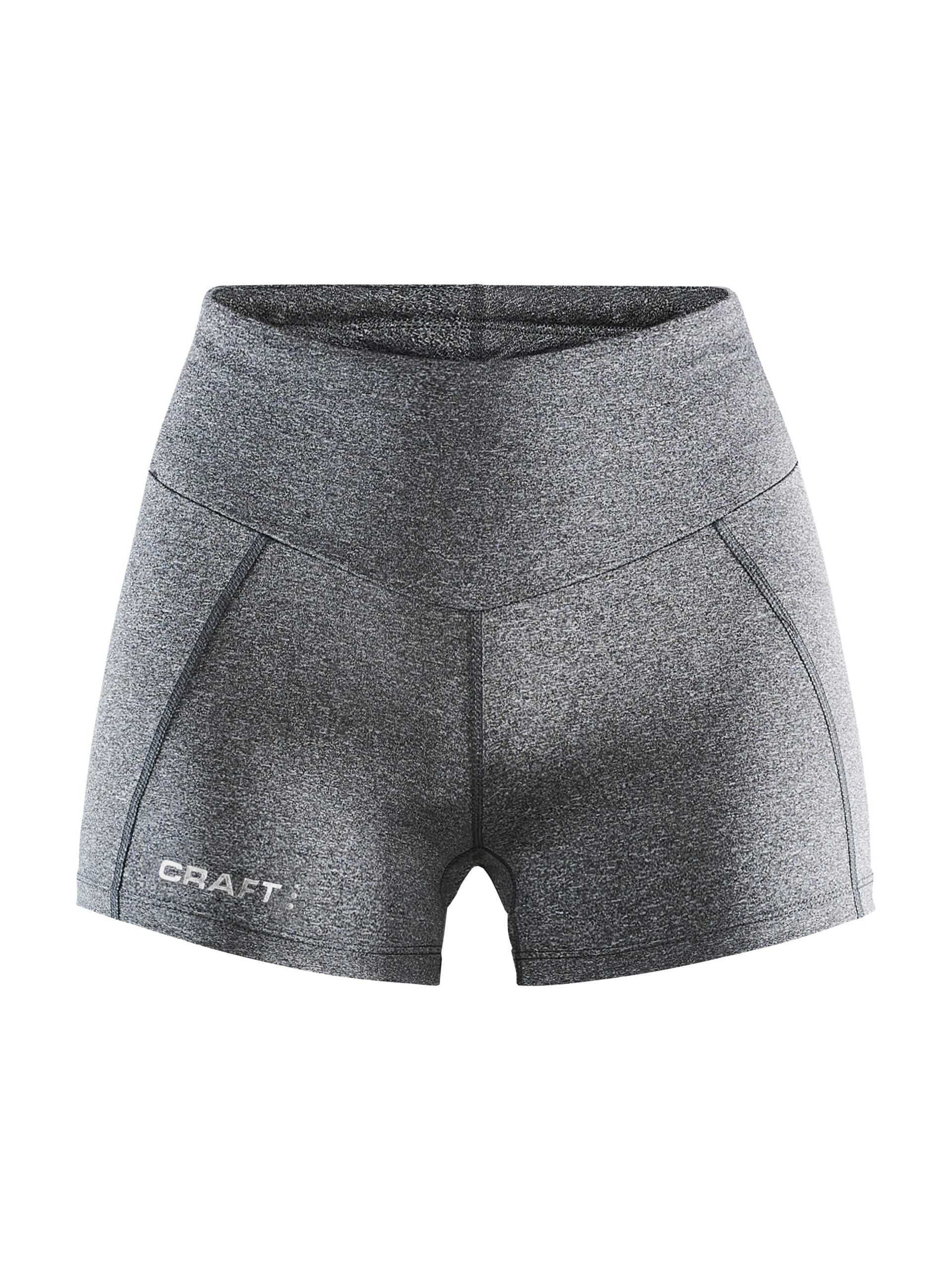Women's ADV Essence Hot Pant Training Tights - Dk Grey Melange - Image 5