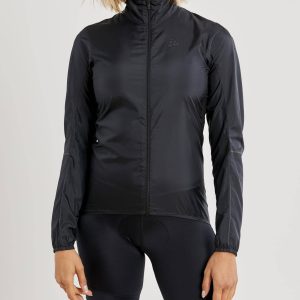 Women's Essence Light Wind Cycling Jacket - Black