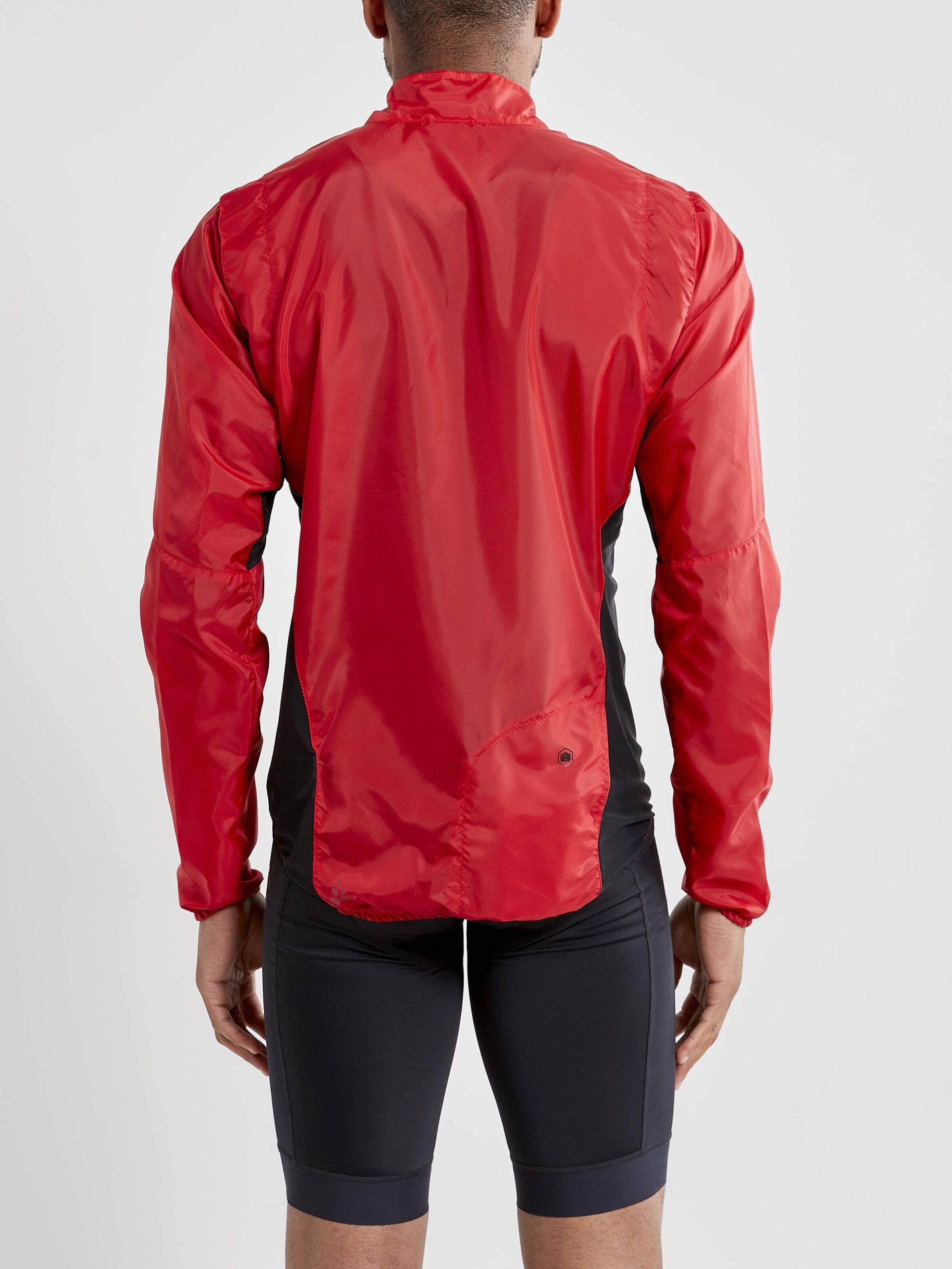 Men's Essence Light Wind Cycling Jacket - BRIGHT RED - Image 6