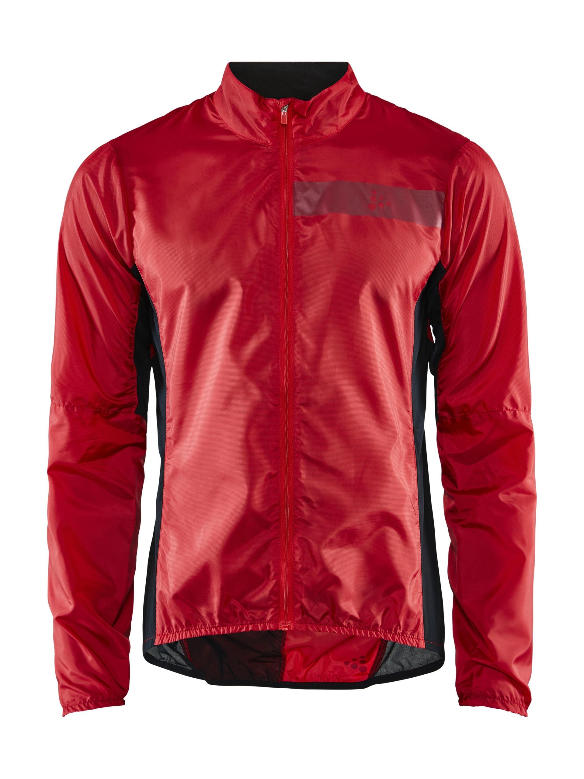 Men's Essence Light Wind Cycling Jacket - BRIGHT RED - Image 7