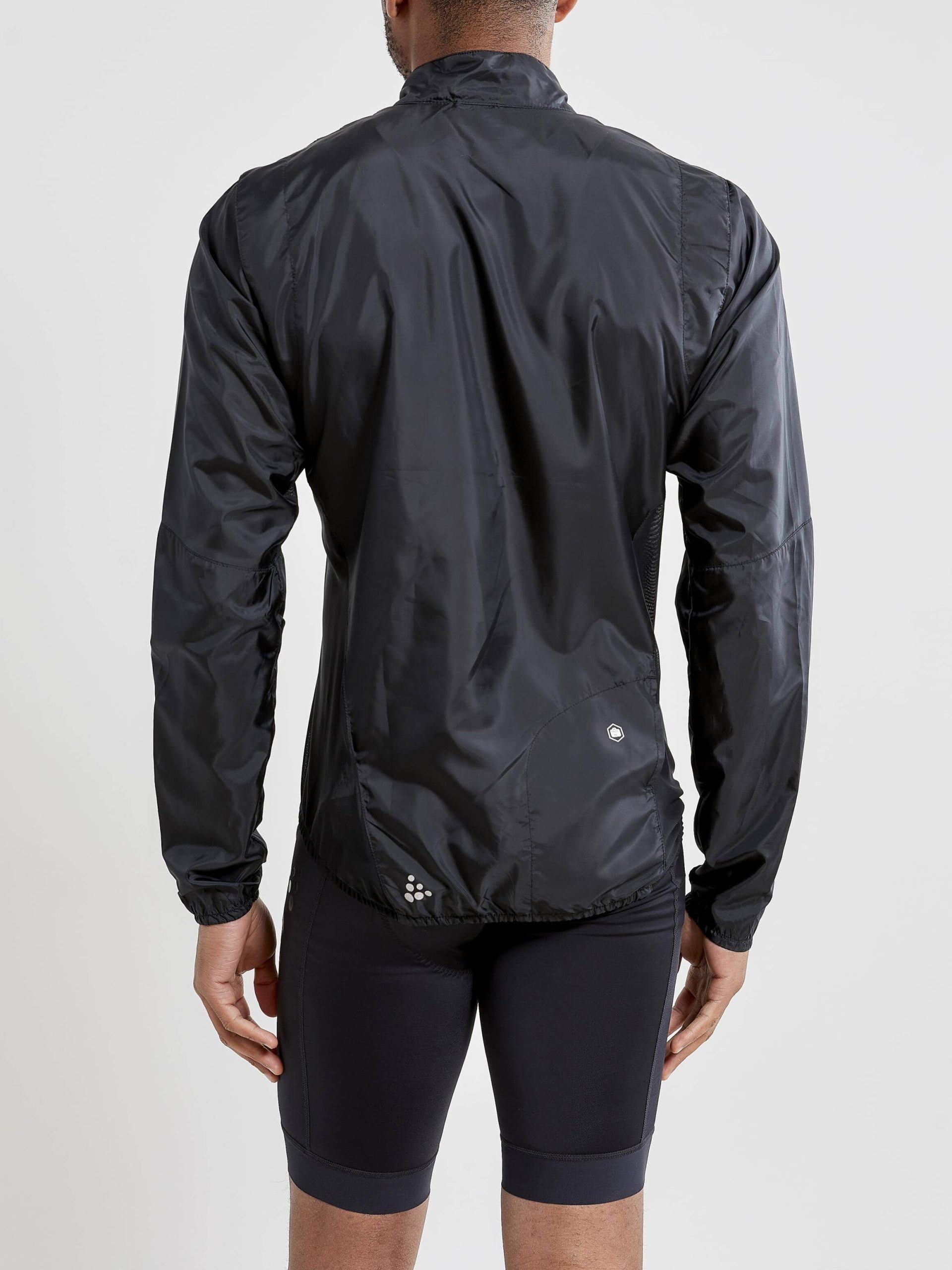 Men's Essence Light Wind Cycling Jacket - Black - Image 5
