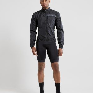 Men's Essence Light Wind Cycling Jacket - Black