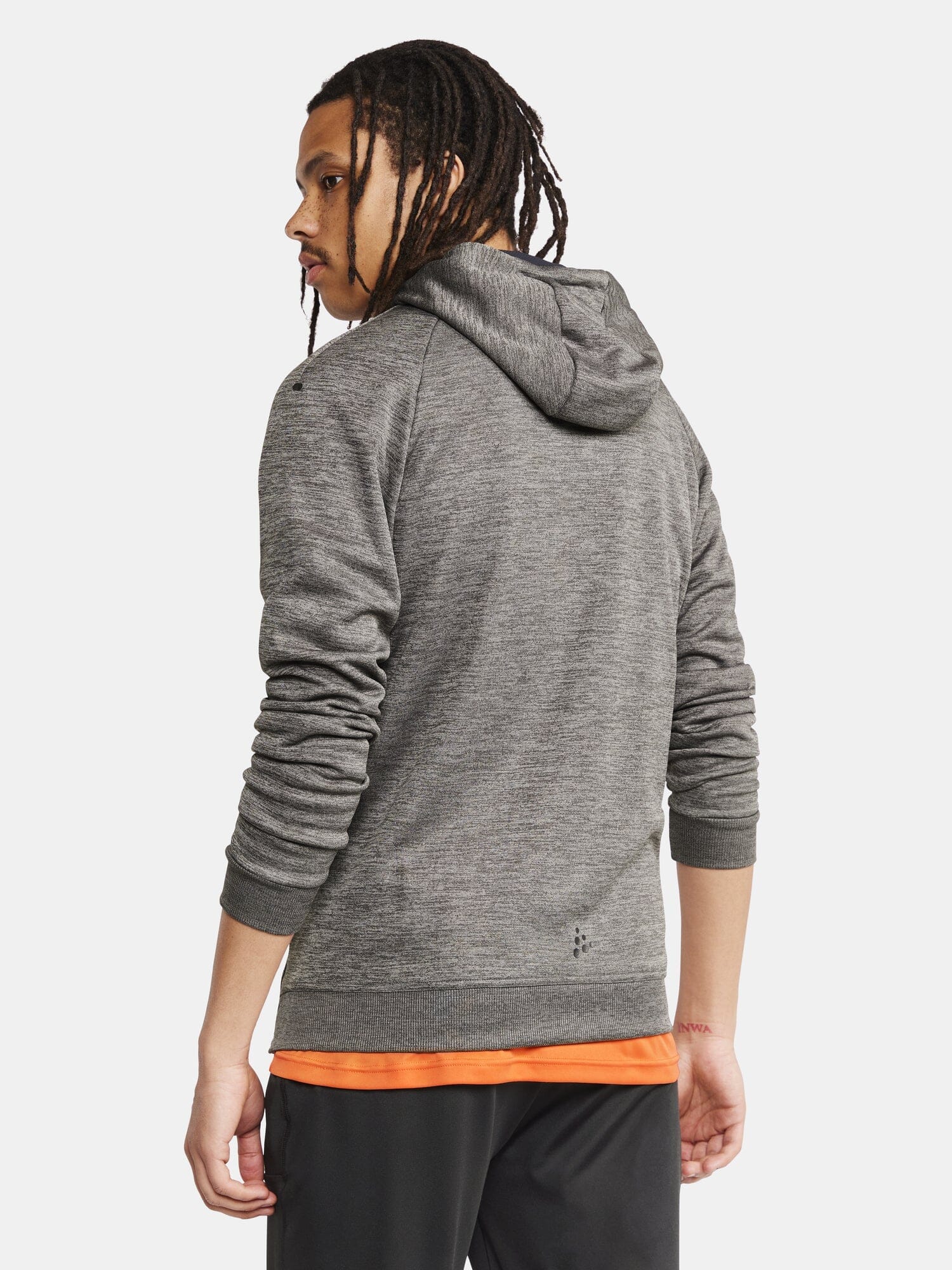 Men's ADV Unify Full-Zip Hood - Dk Grey Melange - Image 2