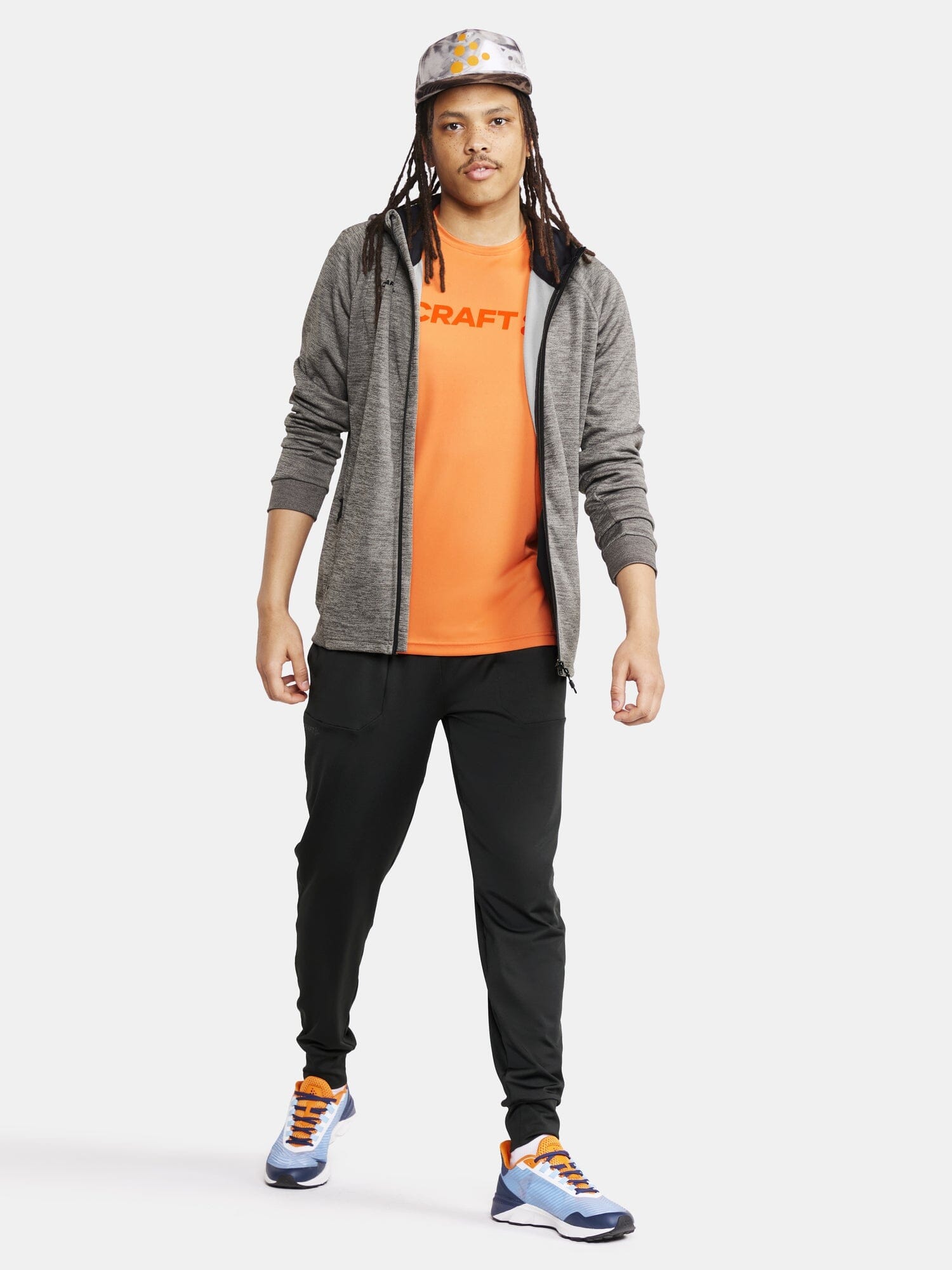 Men's ADV Unify Full-Zip Hood - Dk Grey Melange - Image 5