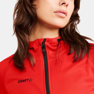 Women's ADV Full-Zip Hood - BRIGHT RED