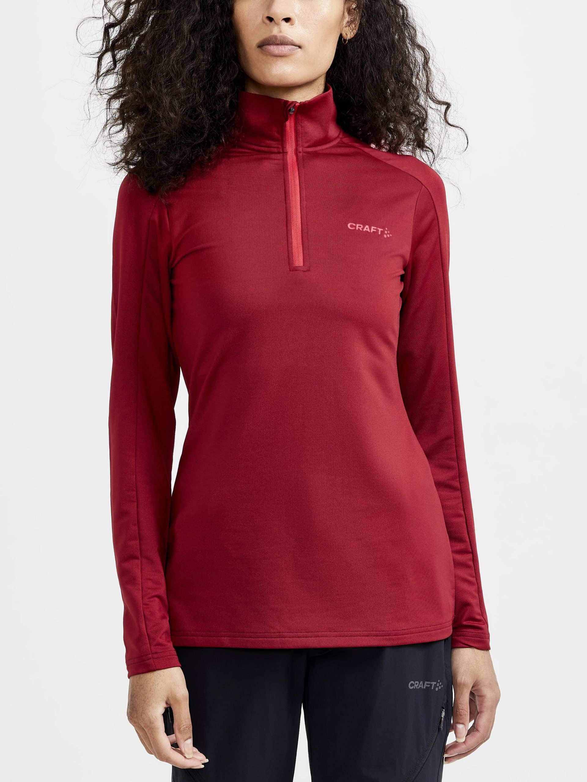 Women's Gain Midlayer - RHUBARB
