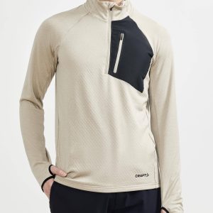 Men's Core Trim Thermal Midlayer - CROCK-MELANGE