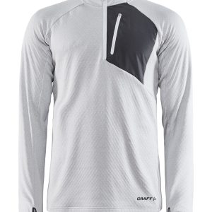 Men's Core Trim Thermal Midlayer - GREY MELANGE