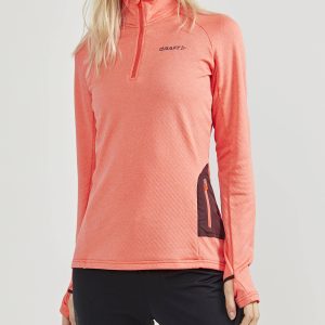 Women's Core Trim Thermal Midlayer - TRACE MELANGE