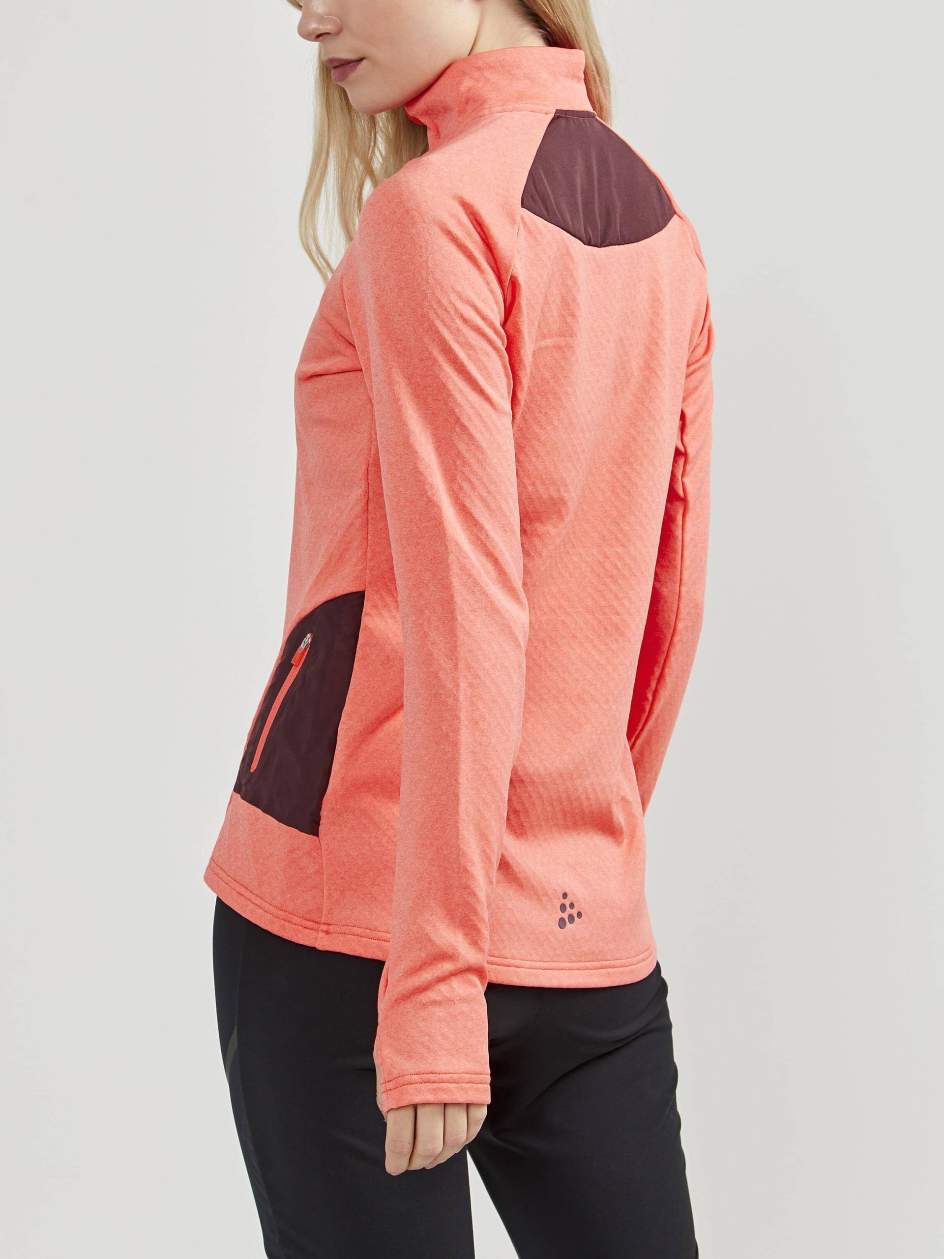 Women's Core Trim Thermal Midlayer - TRACE MELANGE - Image 2