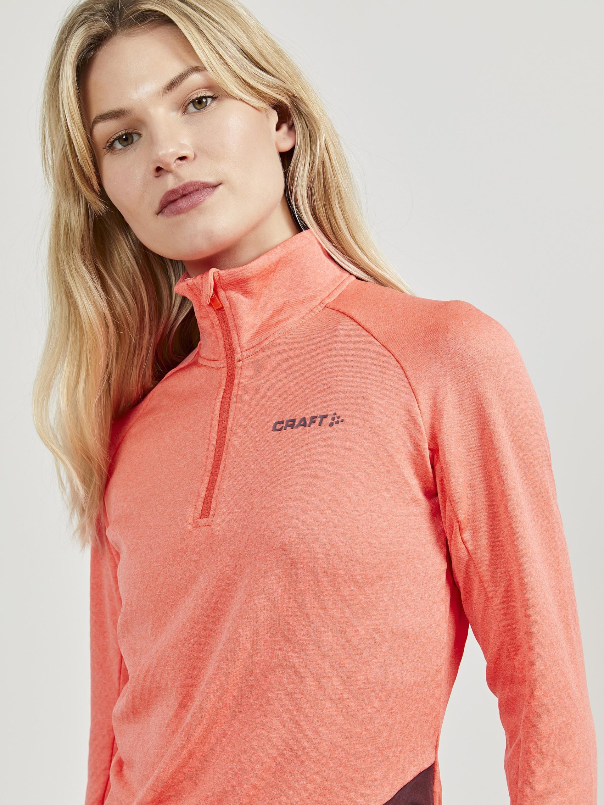 Women's Core Trim Thermal Midlayer - TRACE MELANGE - Image 3