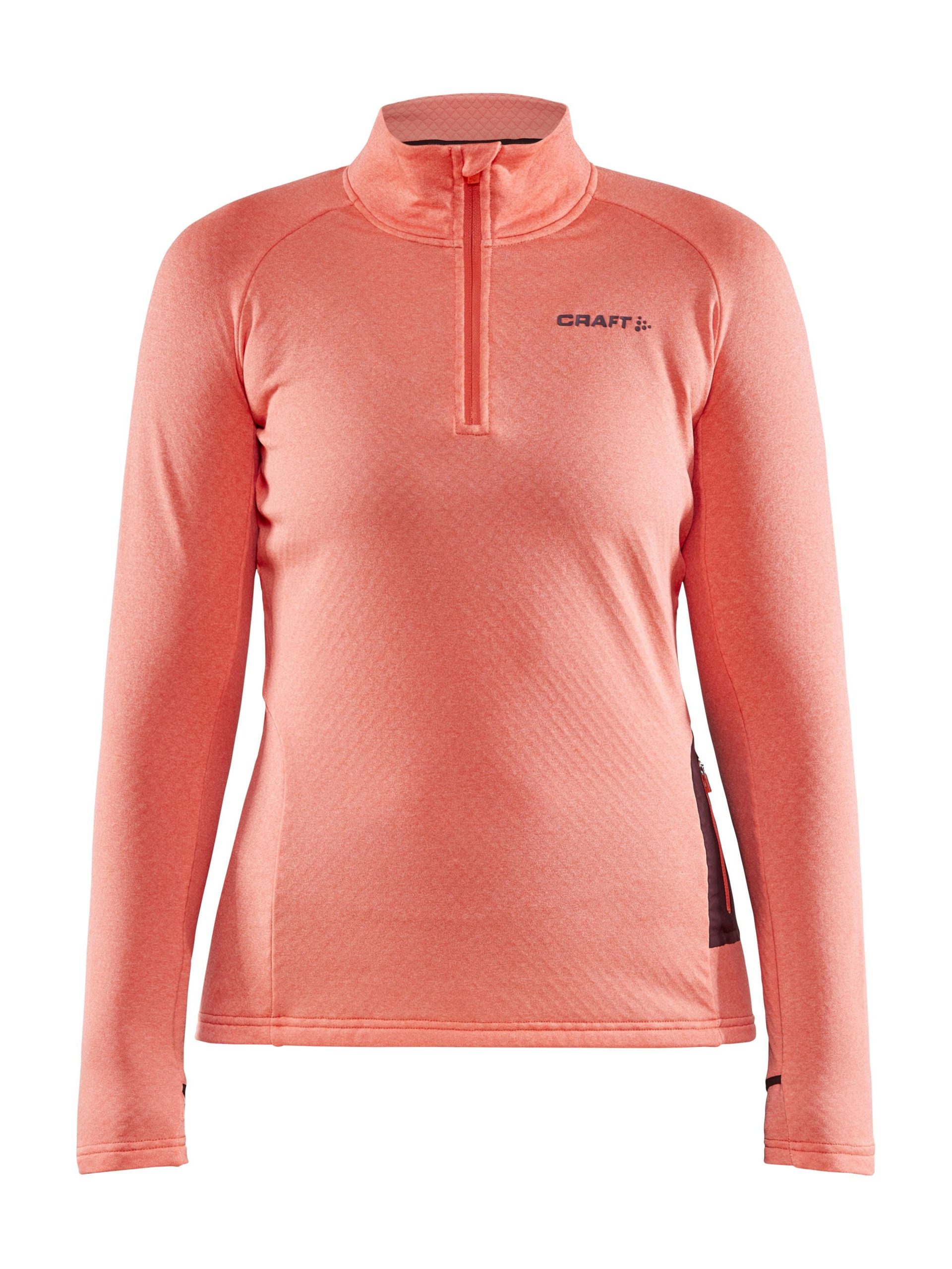 Women's Core Trim Thermal Midlayer - TRACE MELANGE - Image 6