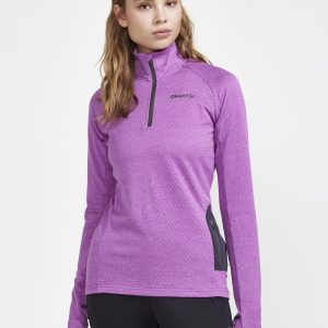 Women's Core Trim Thermal Midlayer - CASSIUS-MELANGE