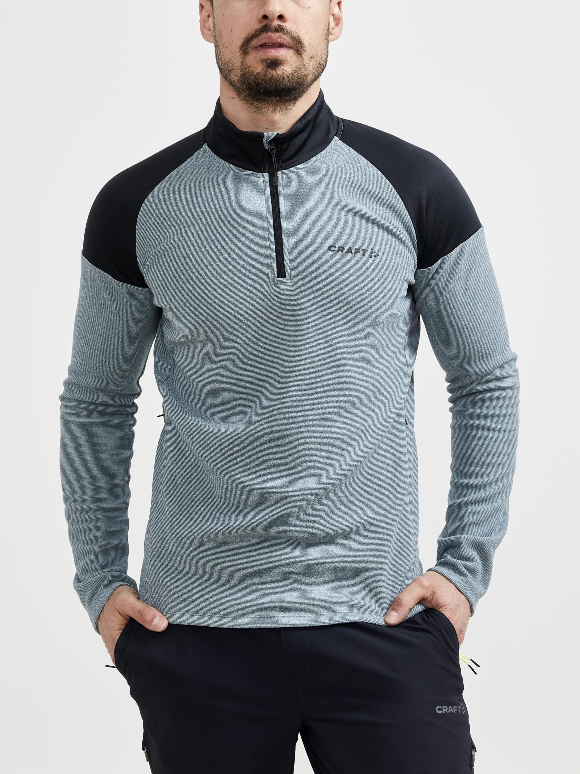 Men's Core Edge Thermal Midlayer - TROOPER-BLACK