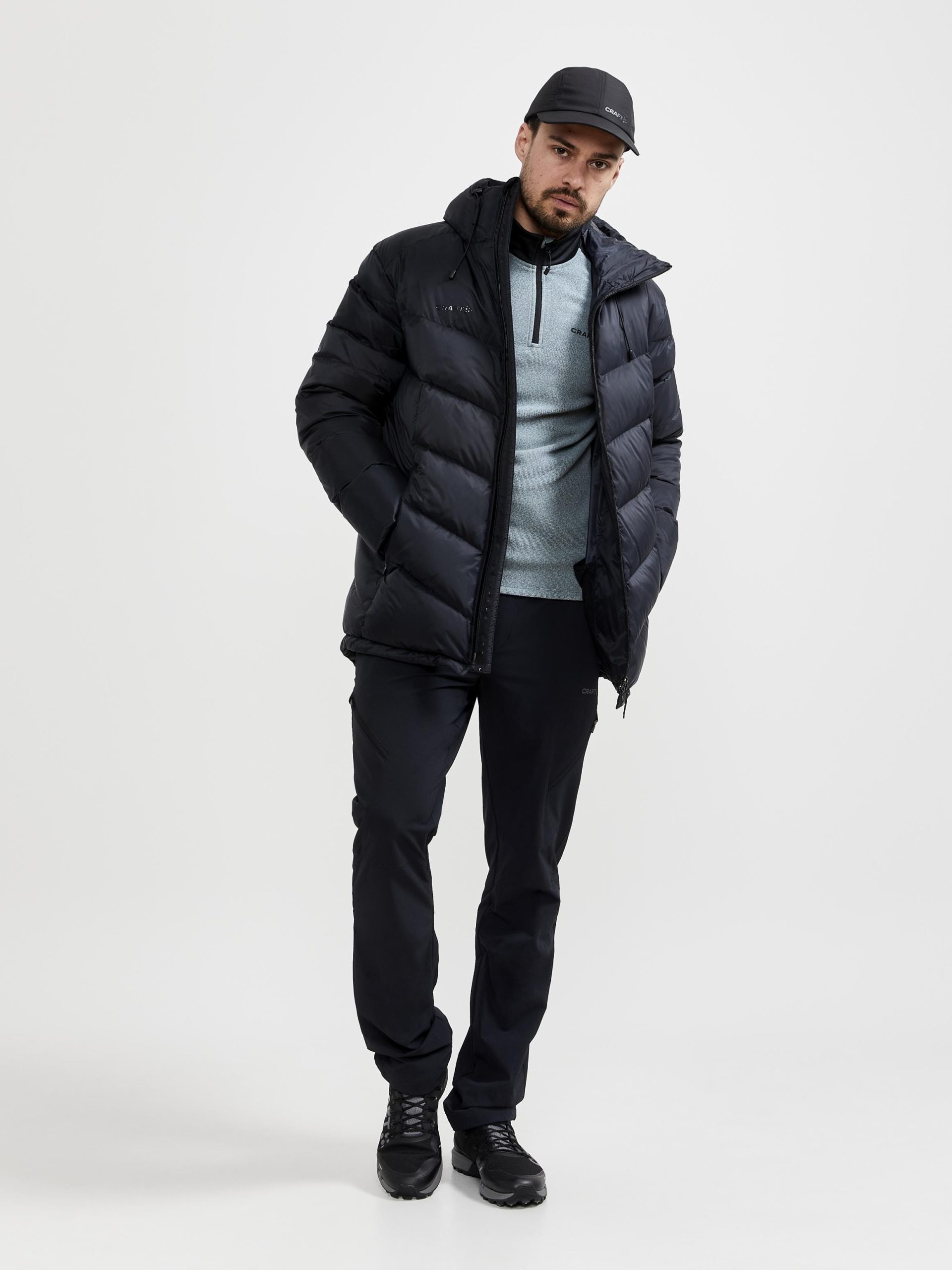 Men's Core Edge Thermal Midlayer - TROOPER-BLACK - Image 6