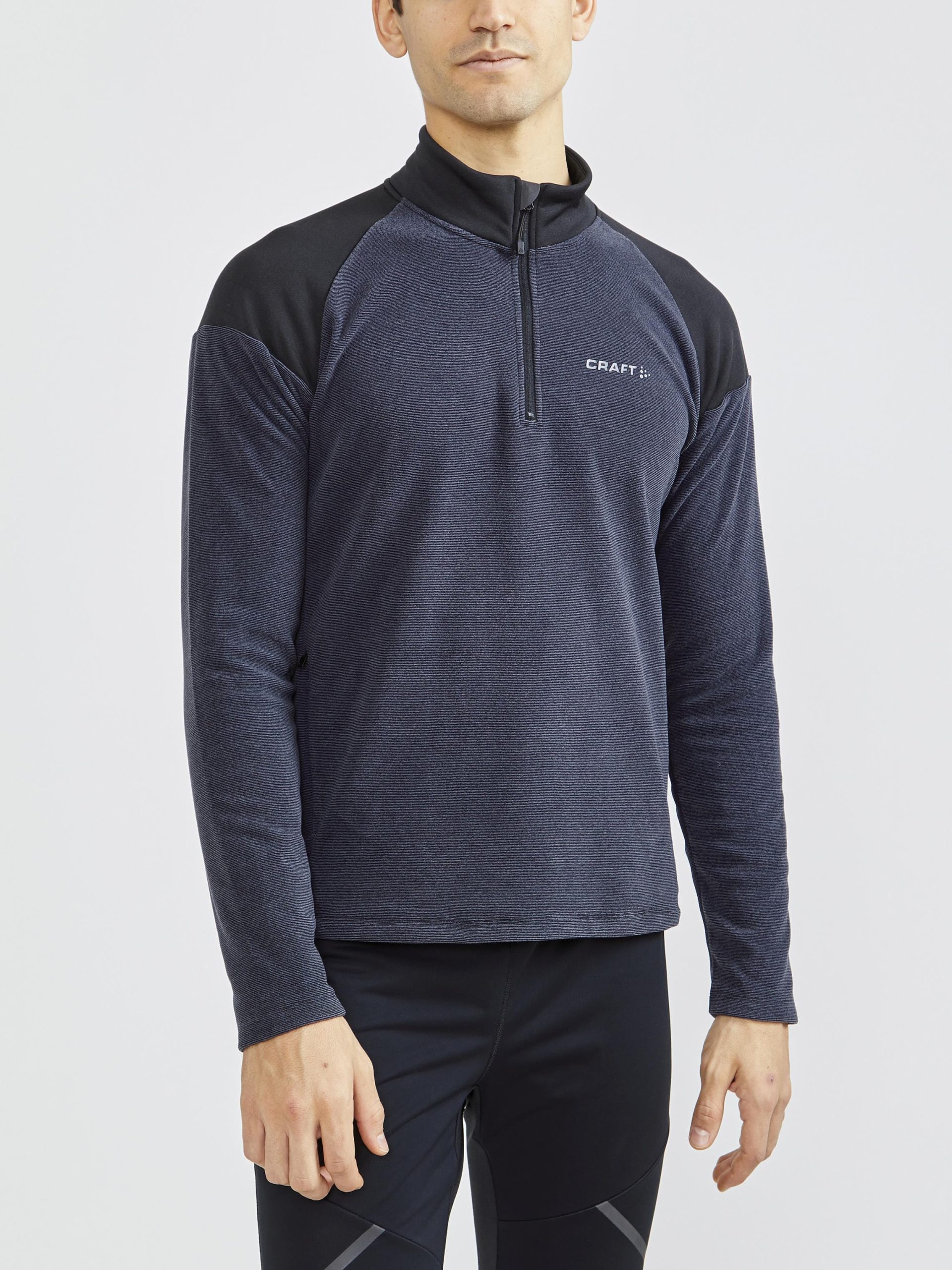 Men's Core Edge Thermal Midlayer - BLACK/ASPHALT