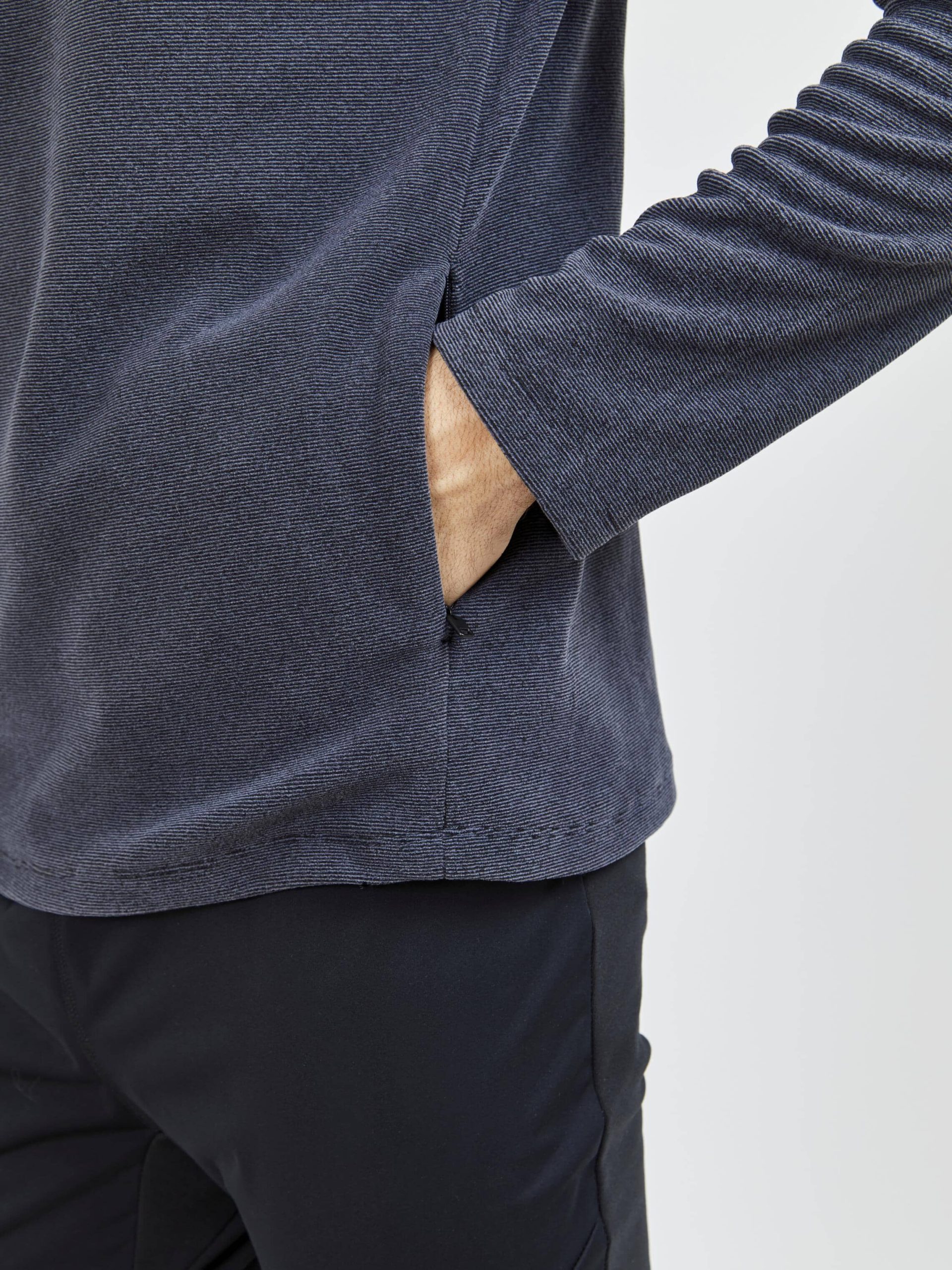 Men's Core Edge Thermal Midlayer - BLACK/ASPHALT - Image 4