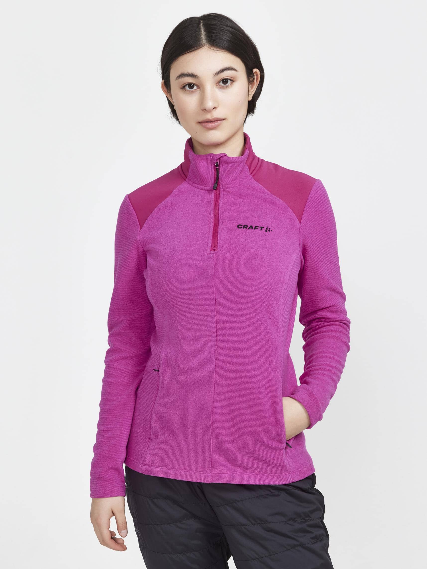 Women's Core Edge Thermal Midlayer - ROXO