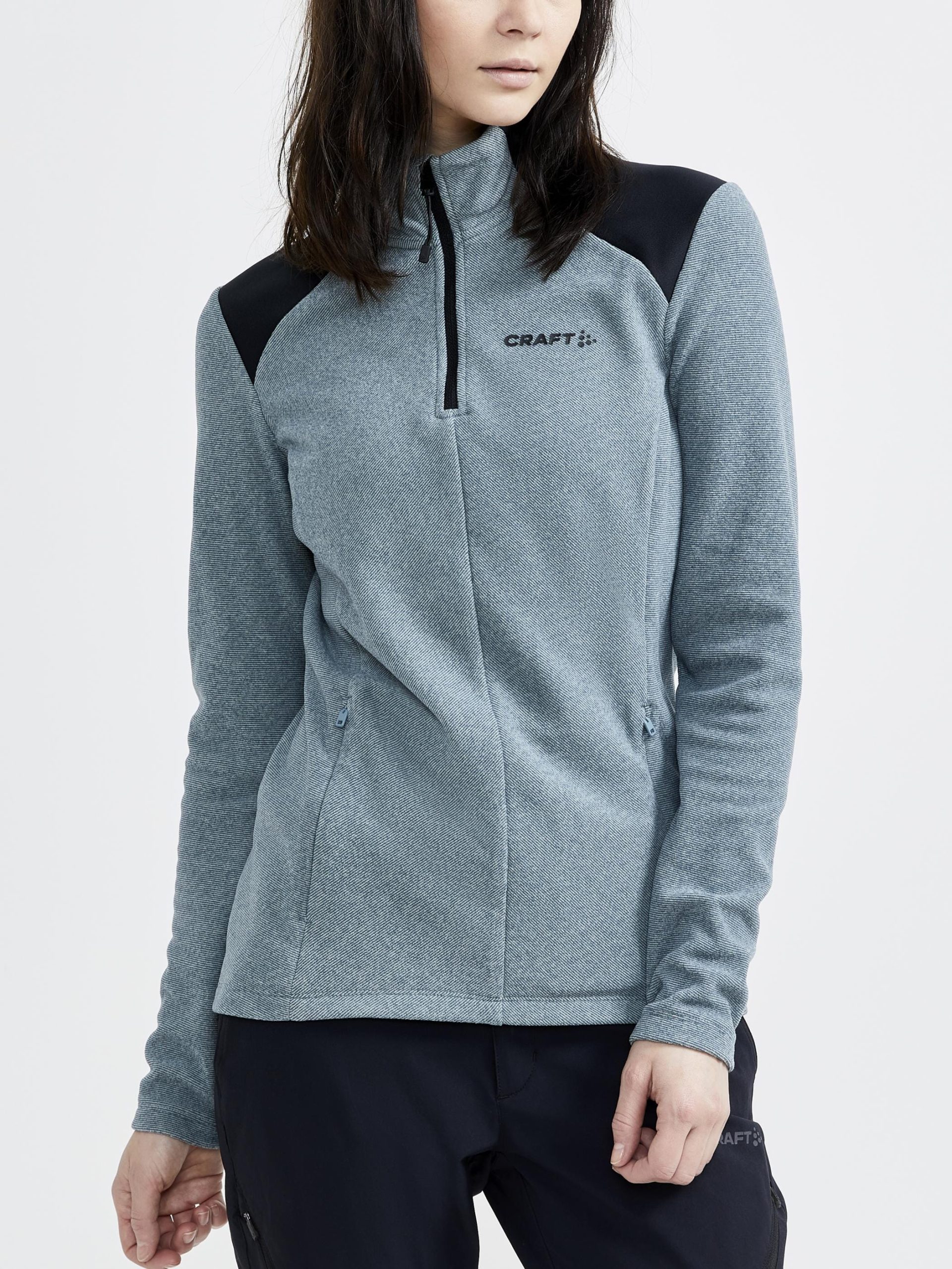Women's Core Edge Thermal Midlayer - TROOPER-BLACK