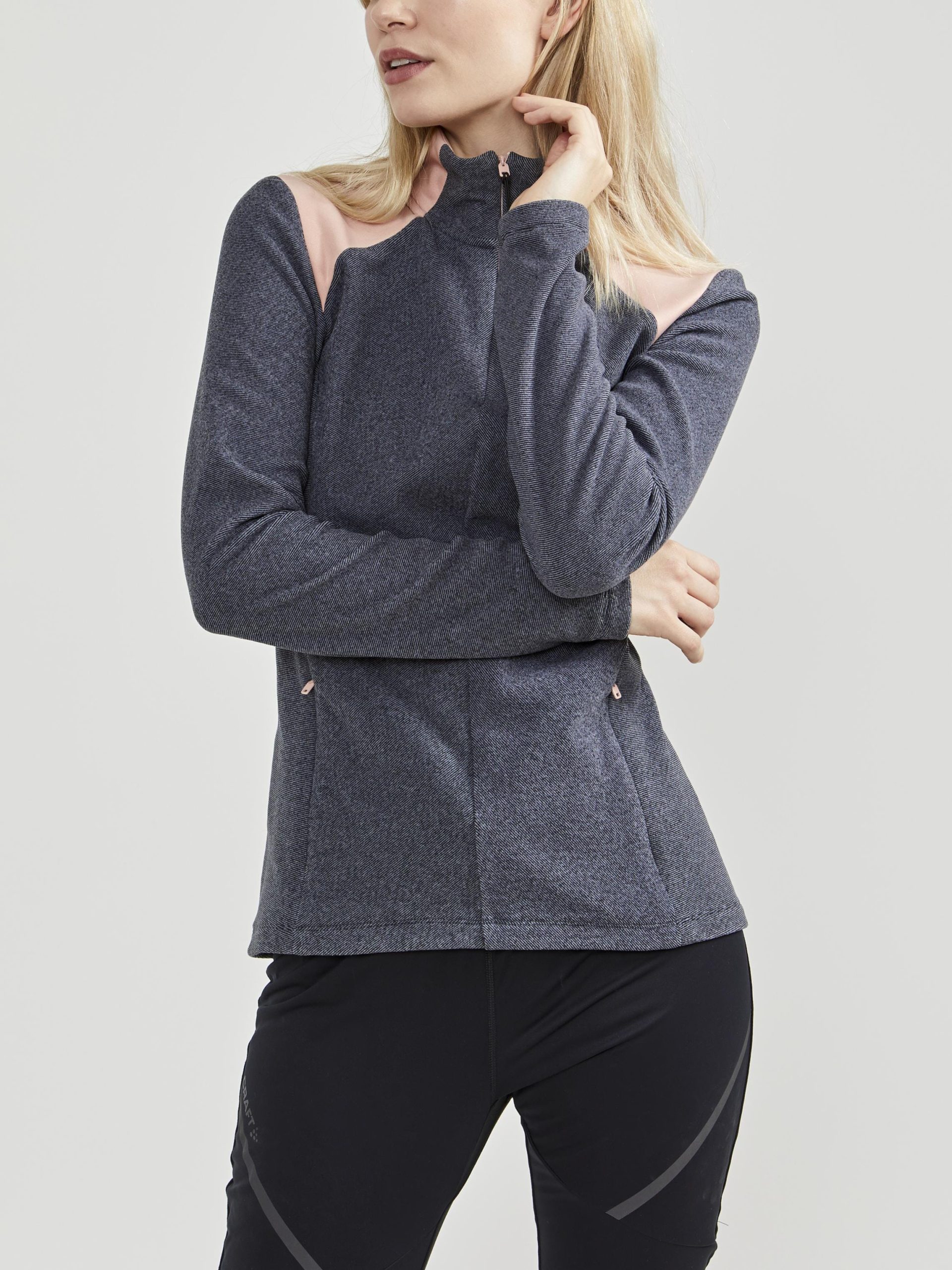 Women's Core Edge Thermal Midlayer - ASPHALT/ASH - Image 3