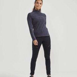 Women's Core Edge Thermal Midlayer - BLACK/ASPHALT