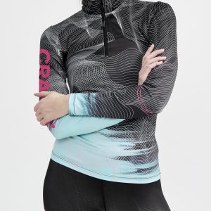 Women's Pro Velocity XC Jersey - BLACK-AREA