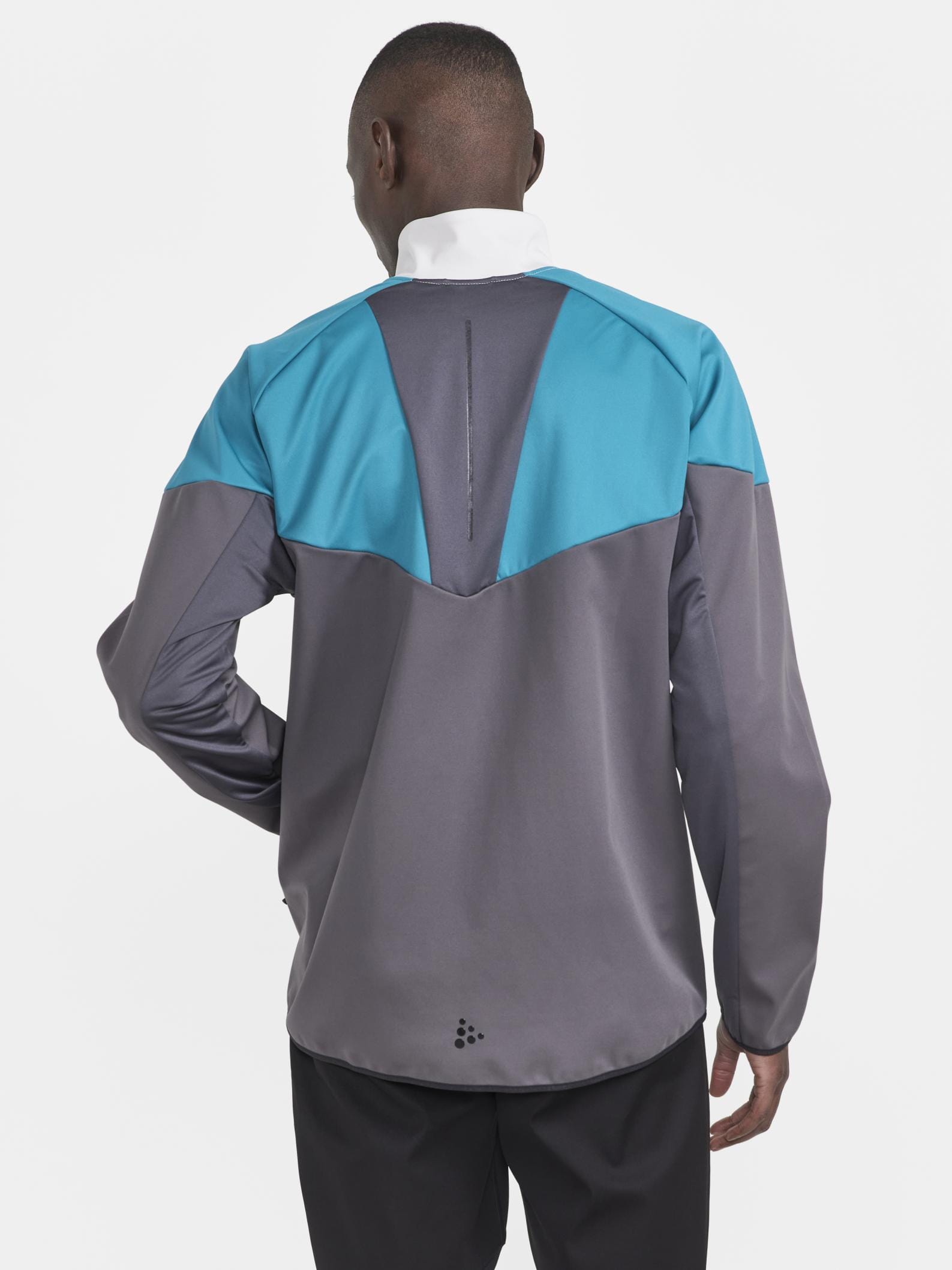 Men's Glide Block Jacket - ASH-DEEP LAKE - Image 2