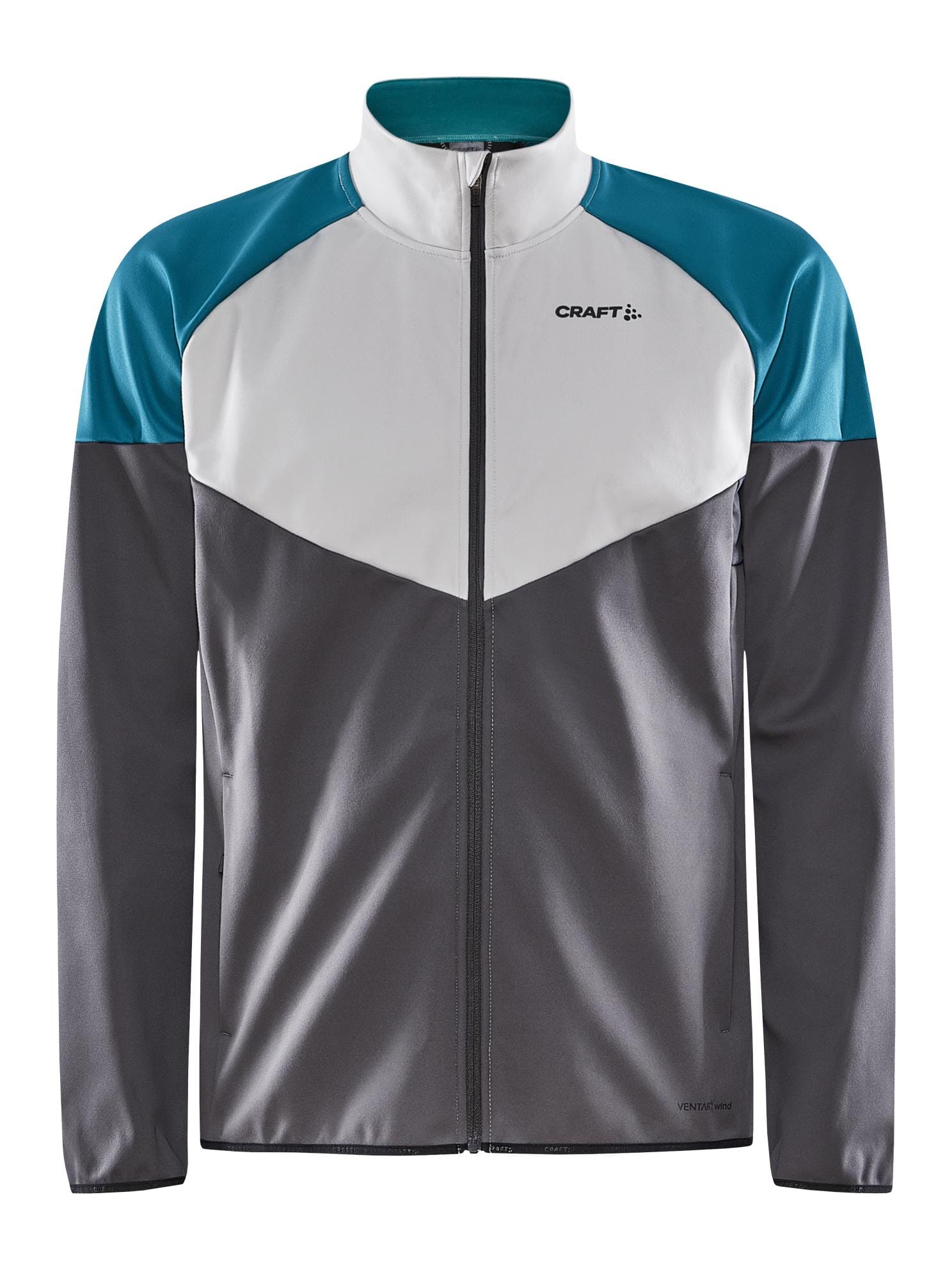 Men's Glide Block Jacket - ASH-DEEP LAKE - Image 5